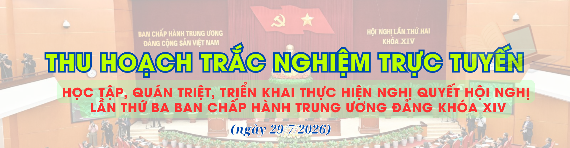 Nghị quyết Hội nghị lần thứ ba BCH Trung ương Đảng khóa XIV